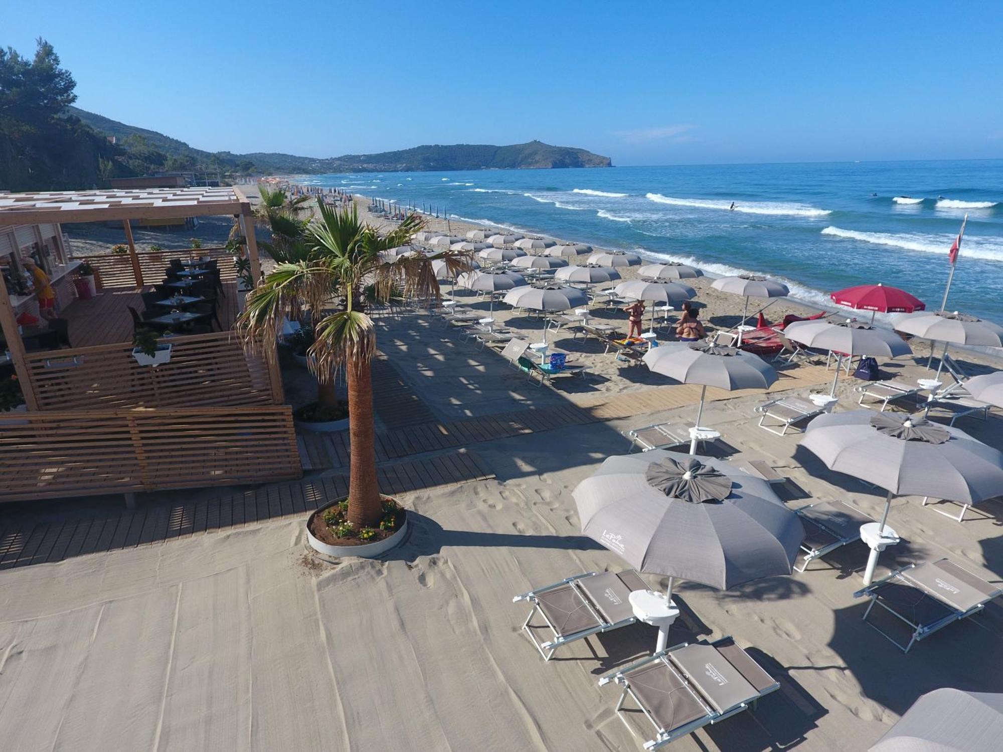 Residence Le Palme - Appartamenti Sul Mare - Spiaggia Tra Palinuro E Caprioli Pisciotta Bagian luar foto
