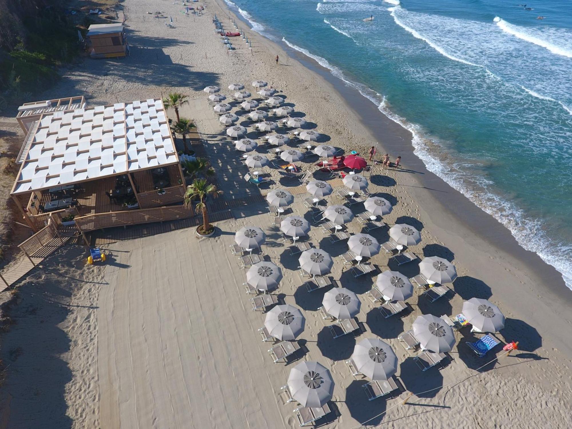 Residence Le Palme - Appartamenti Sul Mare - Spiaggia Tra Palinuro E Caprioli Pisciotta Bagian luar foto