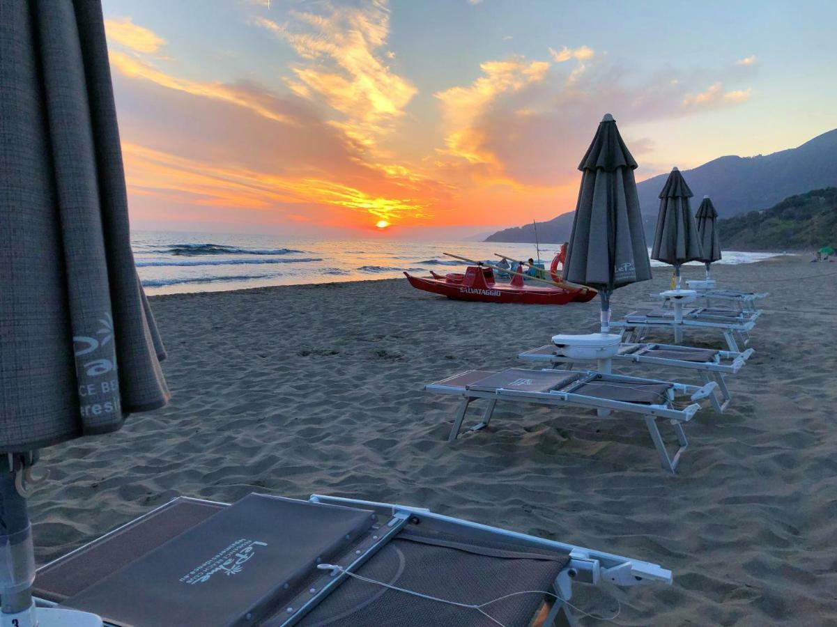 Residence Le Palme - Appartamenti Sul Mare - Spiaggia Tra Palinuro E Caprioli Pisciotta Bagian luar foto
